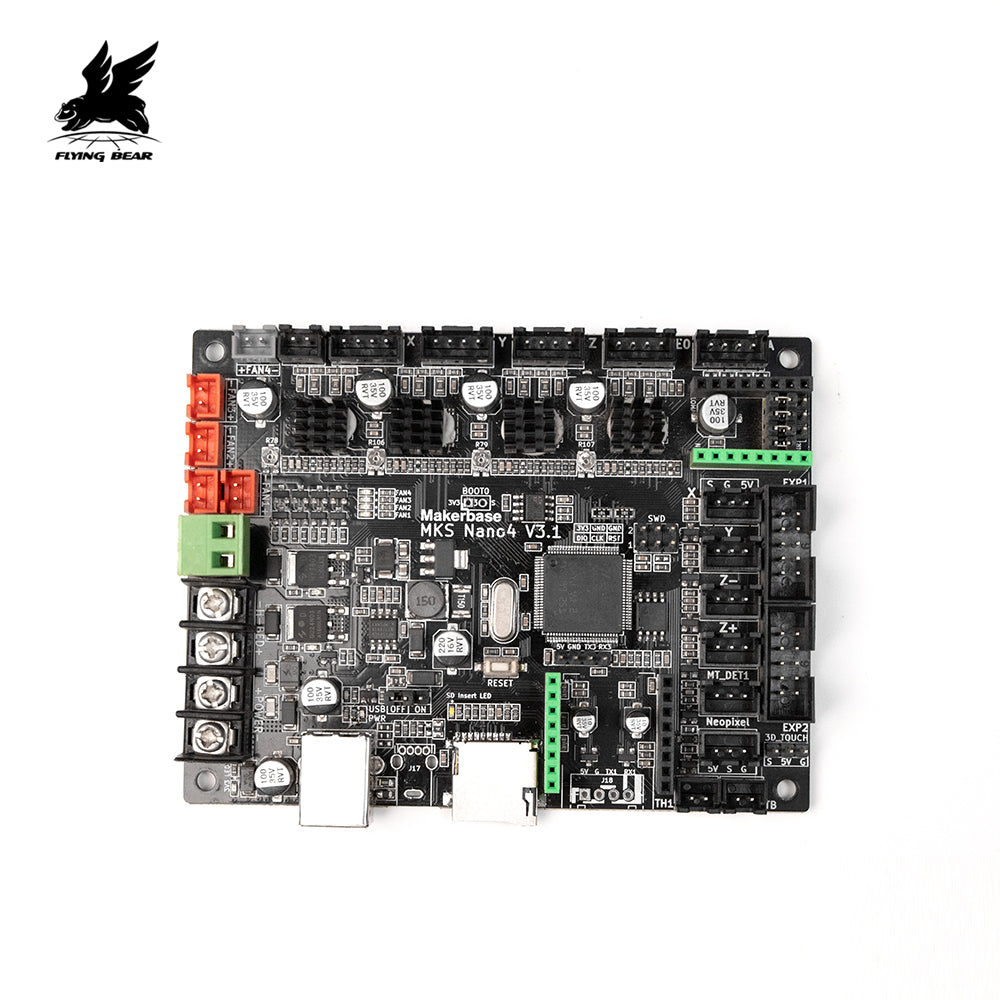 Flying Bear 3D Printer Ghost 6 Parts 1pcs Motherboard with Drivers ...