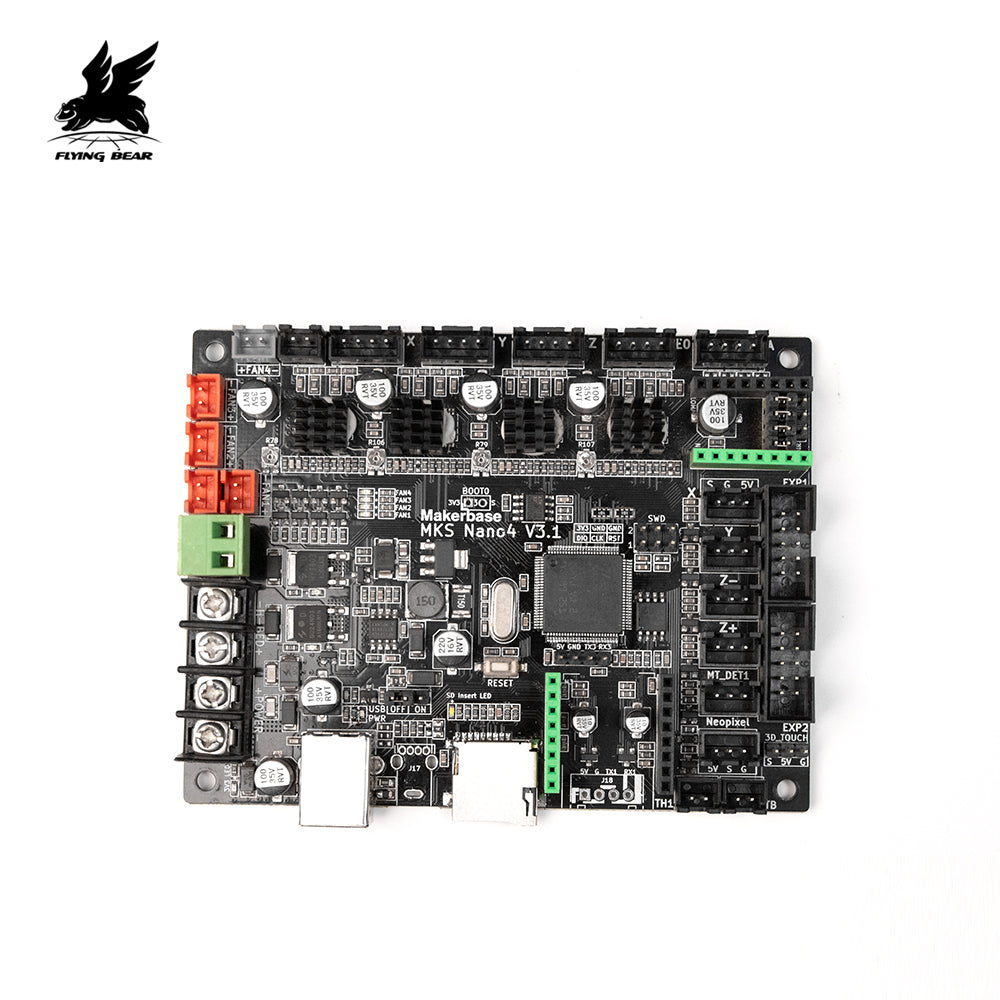 Flying Bear 3D Printer Ghost 6 Parts 1pcs Motherboard with Drivers