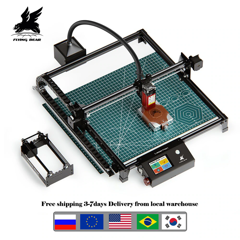 Flying Bear LaserMan Laser Engraver Engraving Cutting Machine