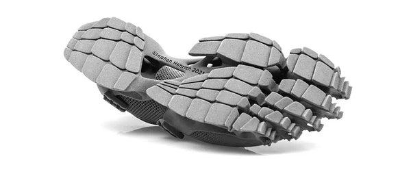 3D Printed Shoe Fabric for Developing Children