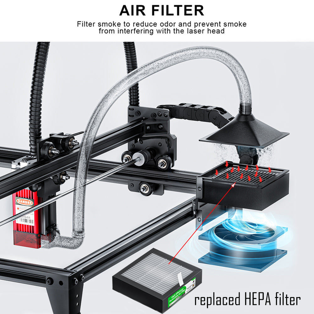 Flying Bear LaserMan 4pcs Replaced HEPA Filters